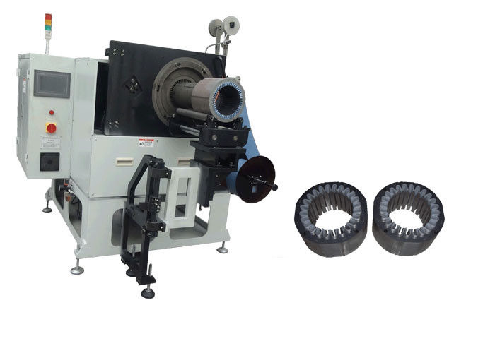 Stator Yuvası Yalıtım Makinesi Kağıt Ekleme Makinası ≤300mm Stator OD