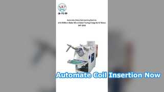 Motorlar için Otomatik Bobin Takma Makinesi