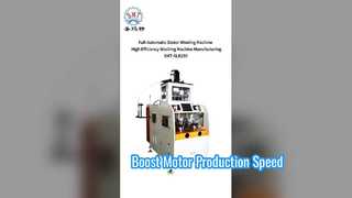 Motorlar için Yüksek Hızlı Otomatik Stator Sarma Makinesi