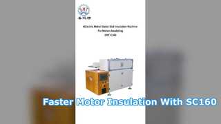 Otomatik Stator Yuvası Yalıtım Kağıdı Takma Makinesi SC160
